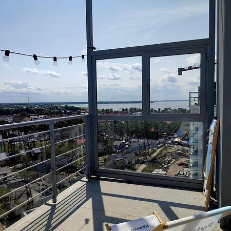 Przy Plazy Studio Z Widokiem Na Zalew Porta Mare 11-Te Pietro - Apartament 293 Dziwnowek Luaran gambar