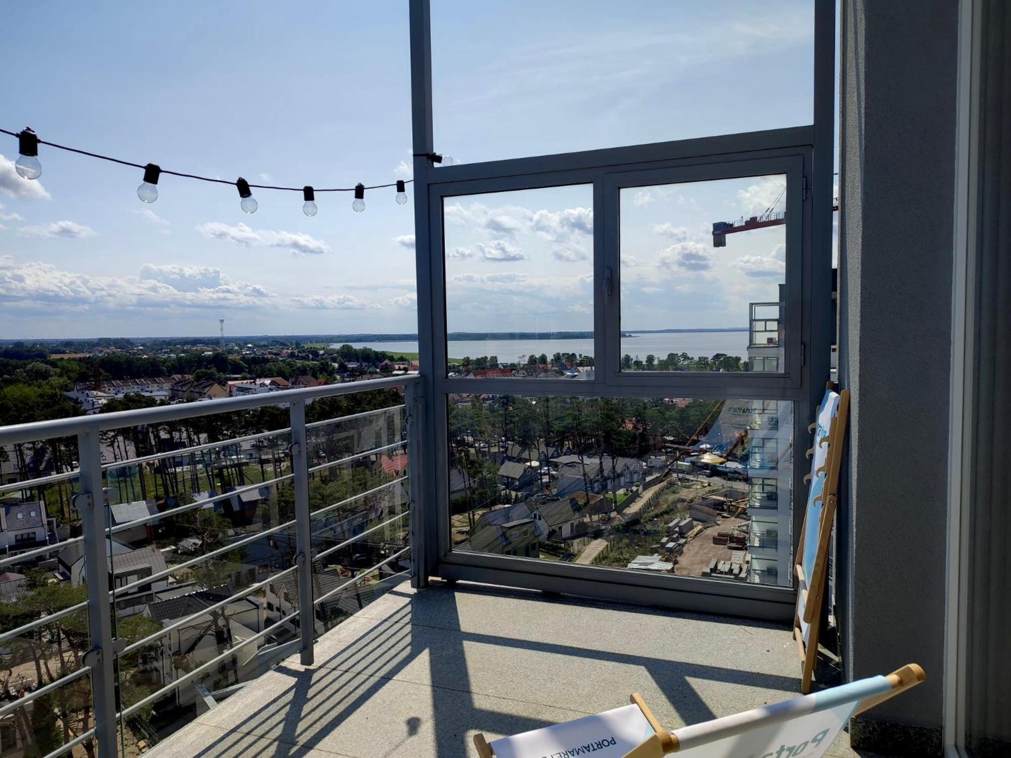 Przy Plazy Studio Z Widokiem Na Zalew Porta Mare 11-Te Pietro - Apartament 293 Dziwnowek Luaran gambar